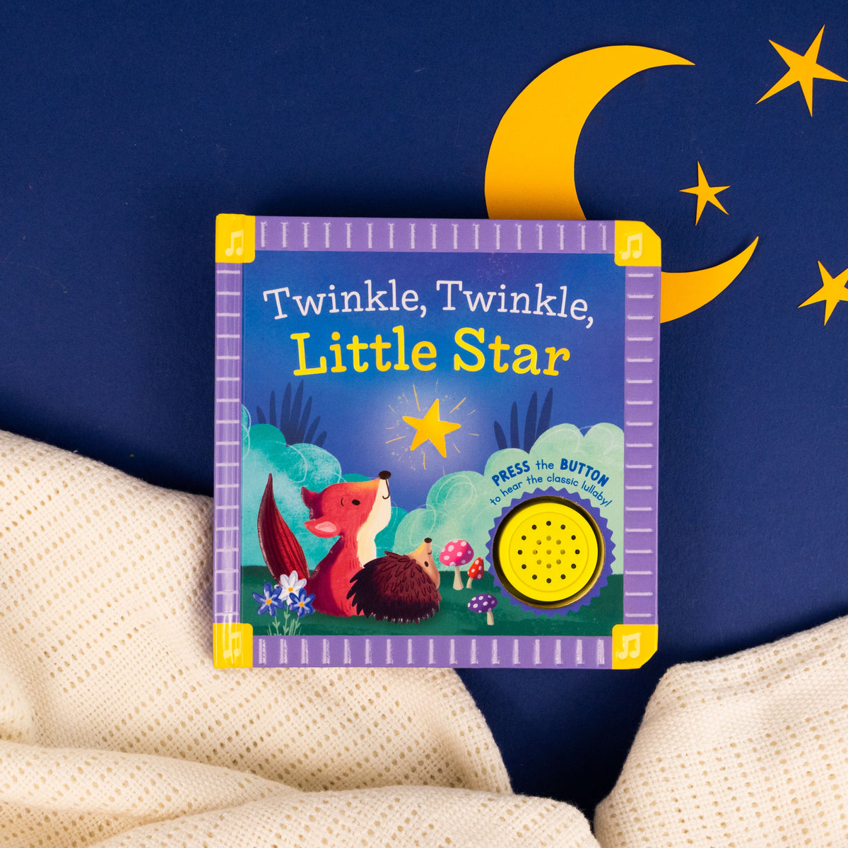 Carte muzicală cu cântec de leagăn – Twinkle, Twinkle, Little Star, North Parade, 2+ ani