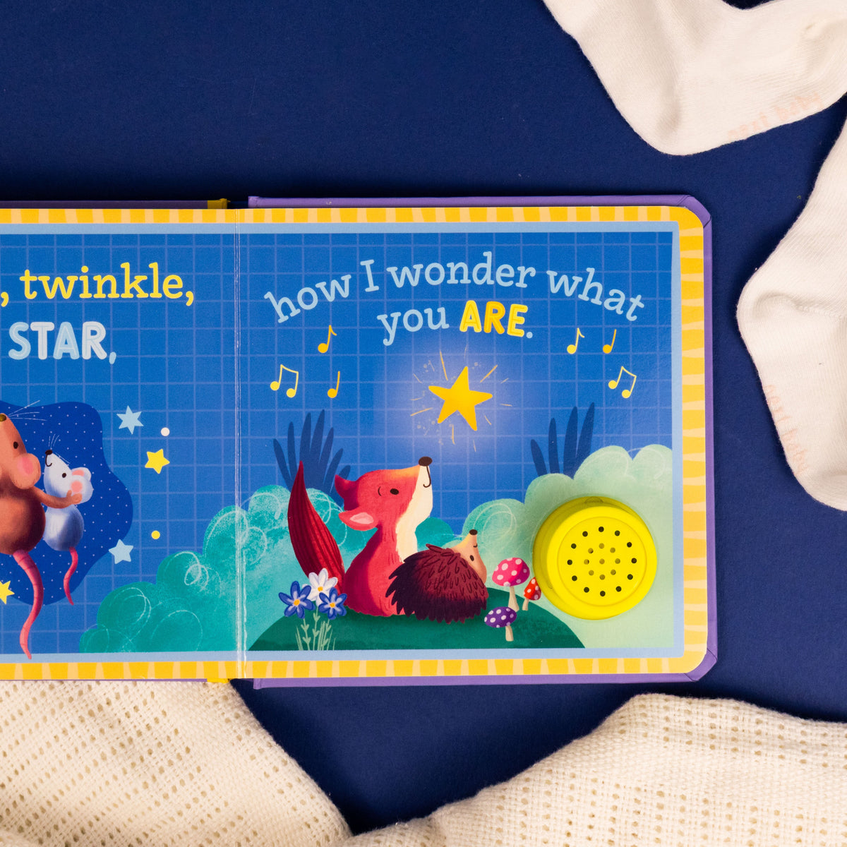 Carte muzicală cu cântec de leagăn – Twinkle, Twinkle, Little Star, North Parade, 2+ ani