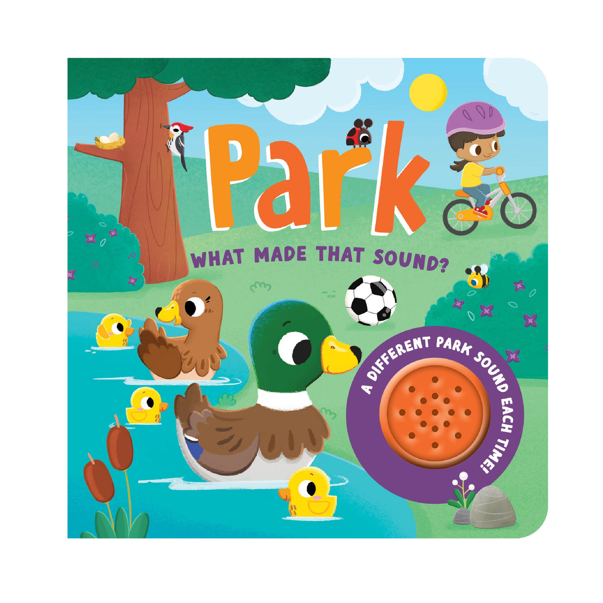 Carte cu sunete – În parc (What Made That Sound? Park), North Parade, 2+ ani