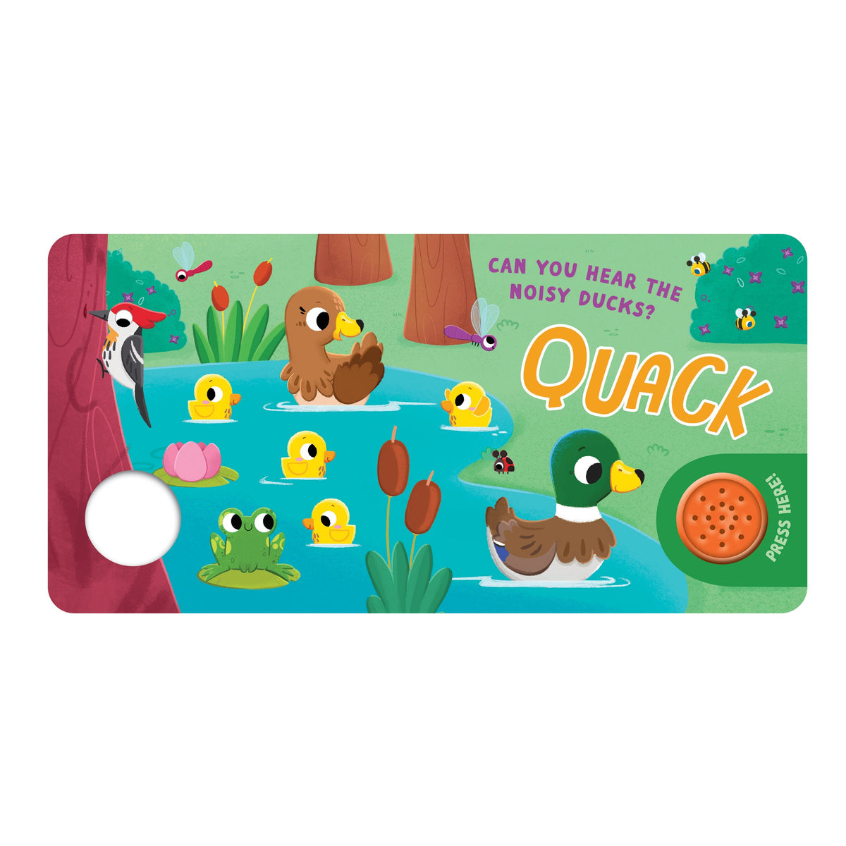 Carte cu sunete – În parc (What Made That Sound? Park), North Parade, 2+ ani
