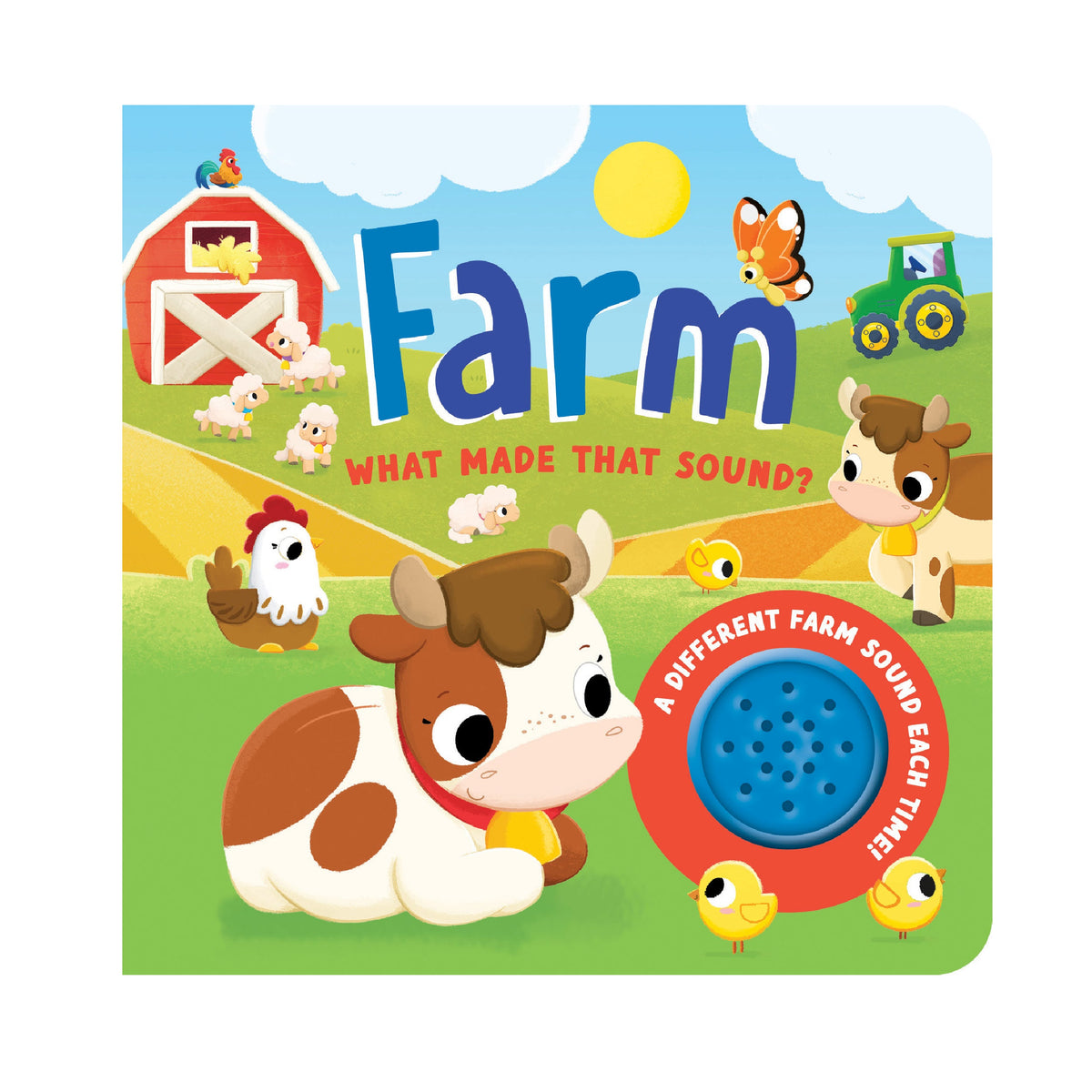 Carte cu sunete – La fermă (What Made That Sound? Farm), North Parade, 2+ ani