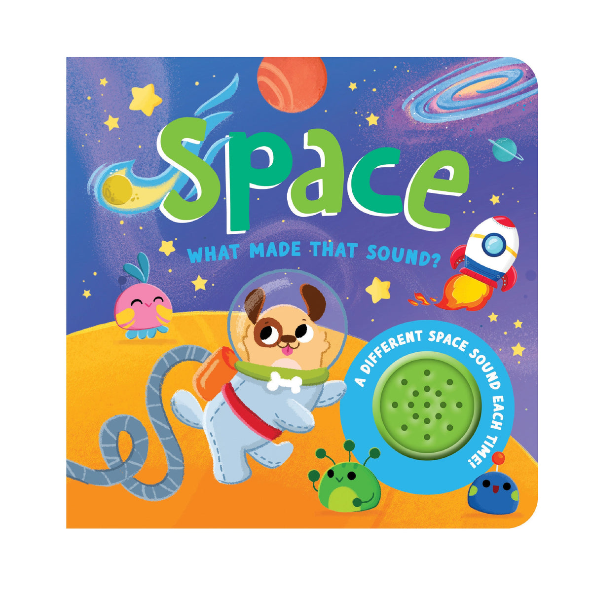 Carte cu sunete – În spațiu (What Made That Sound? Space), North Parade, 2+ ani