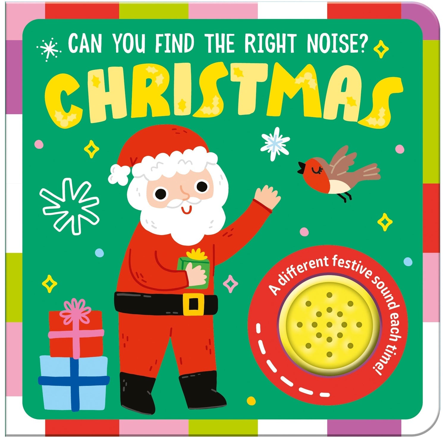 ROUND BUTTON SOUND BOOK - CHRISTMAS