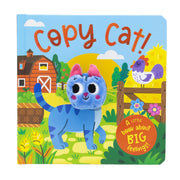 Carte cu marionetă pe deget – Pisicuța (Copy Cat!), North Parade, 2+ ani