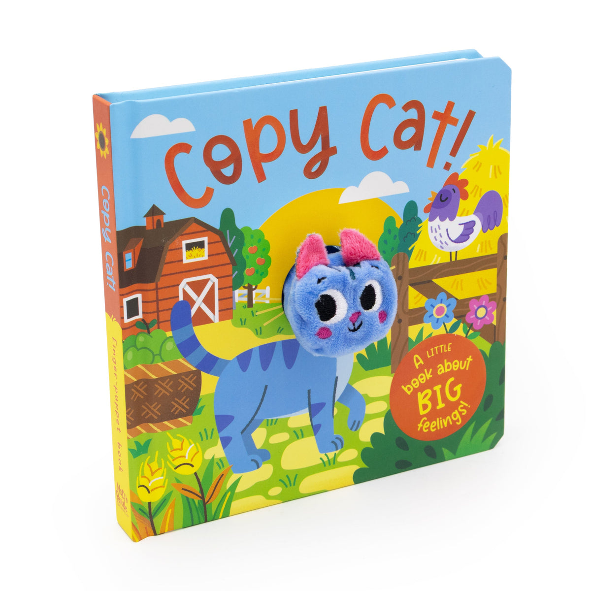 Carte cu marionetă pe deget – Pisicuța (Copy Cat!), North Parade, 2+ ani