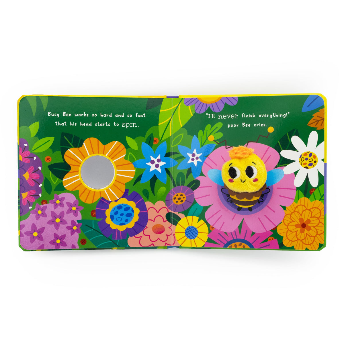 Carte cu marionetă pe deget – Albinuța (Busy Bee!), North Parade, 2+ ani