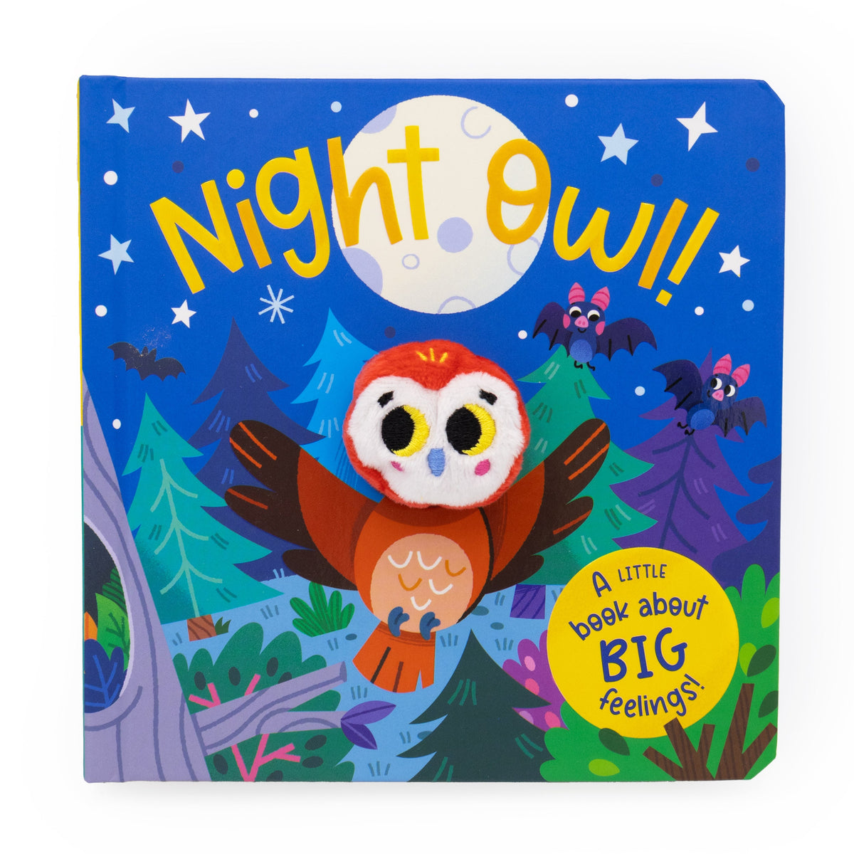Carte cu marionetă pe deget – Bufnița (Night Owl!), North Parade, 2+ ani