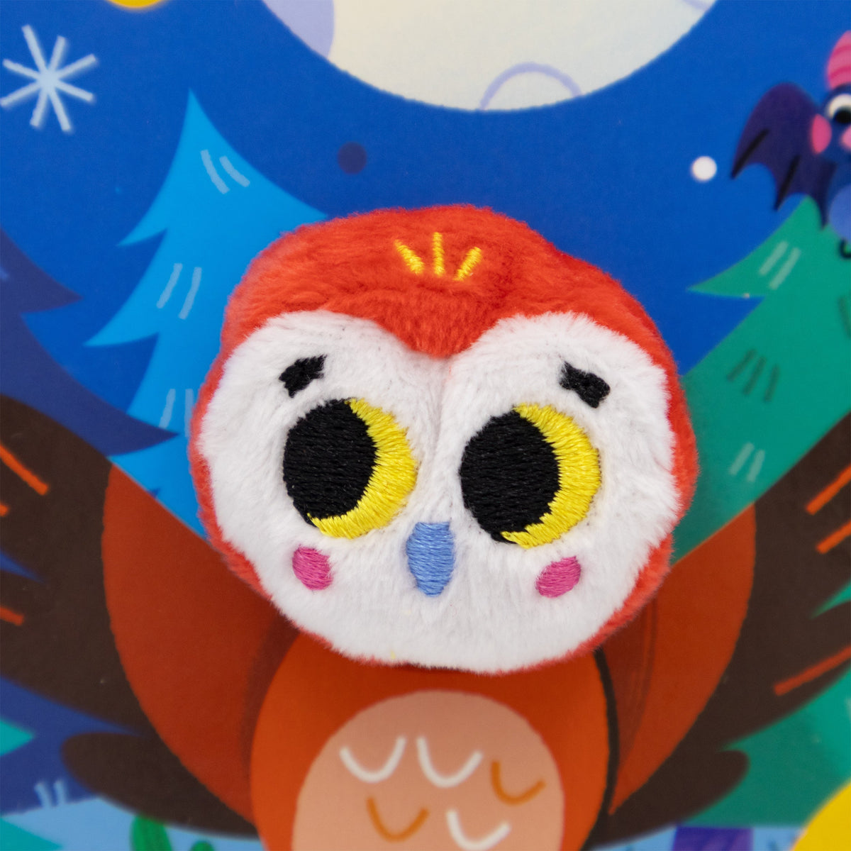 Carte cu marionetă pe deget – Bufnița (Night Owl!), North Parade, 2+ ani