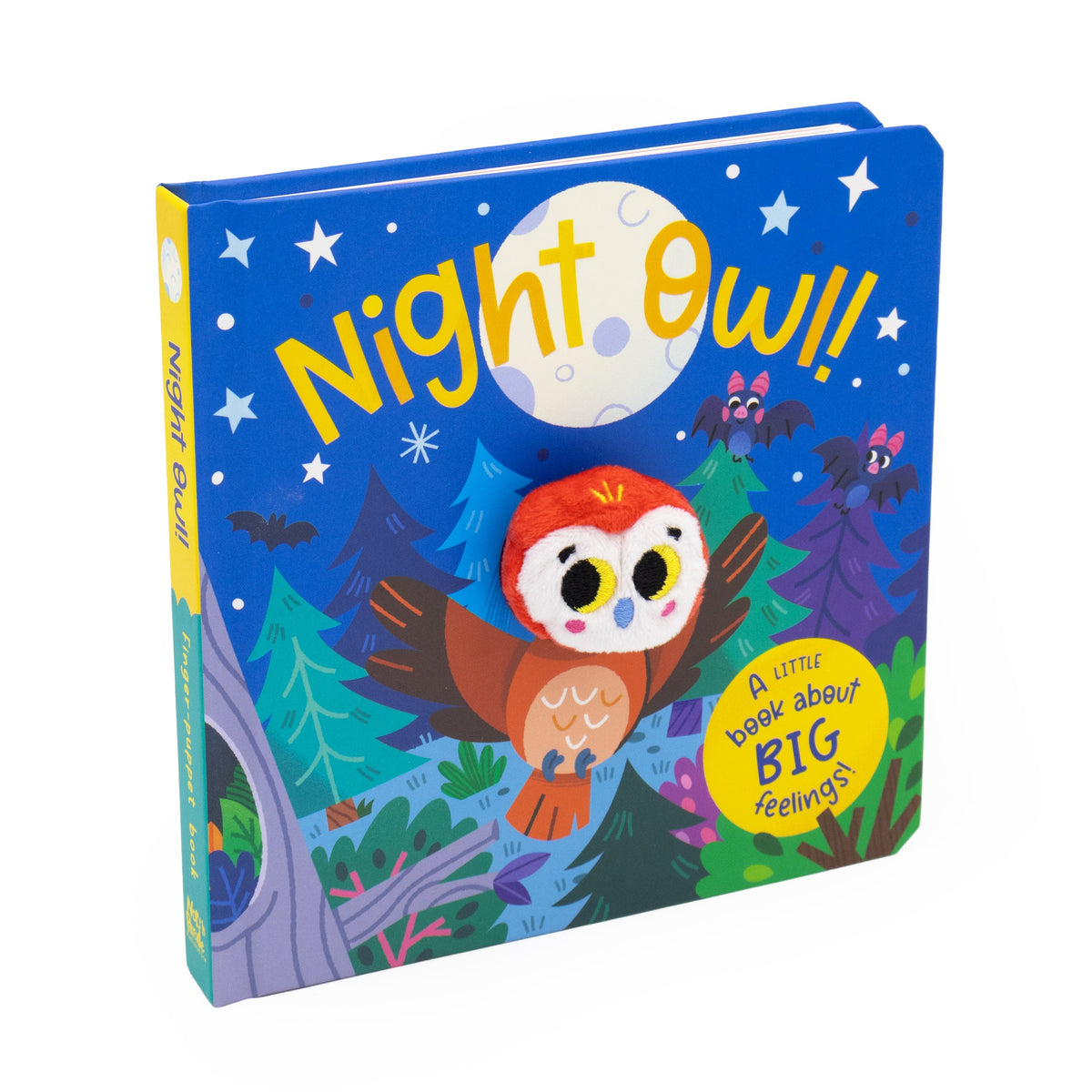 Carte cu marionetă pe deget – Bufnița (Night Owl!), North Parade, 2+ ani