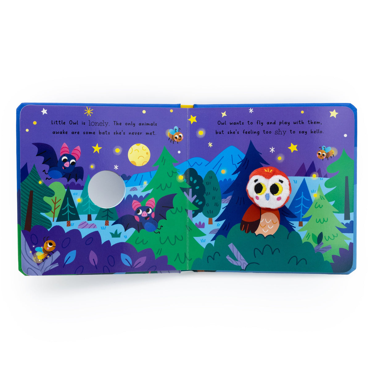 Carte cu marionetă pe deget – Bufnița (Night Owl!), North Parade, 2+ ani