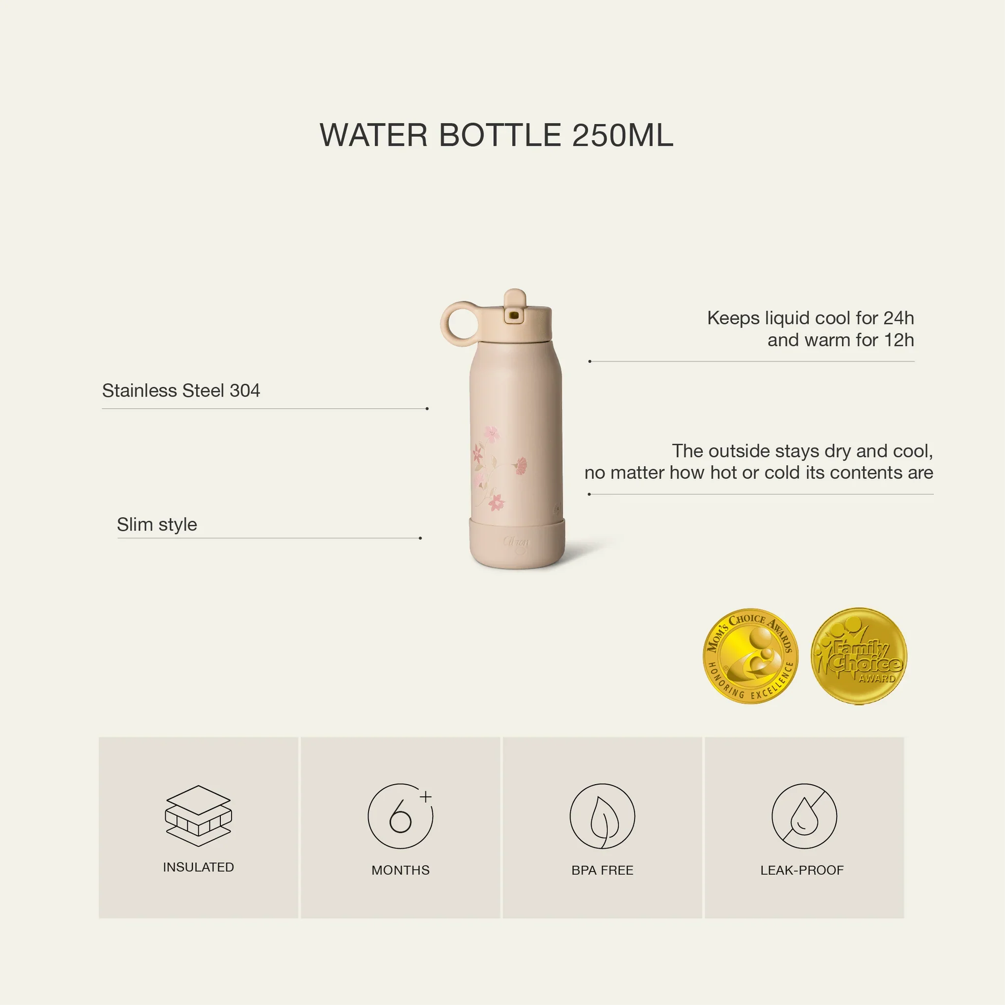 Sticlă termos 250 ml design Vehicule