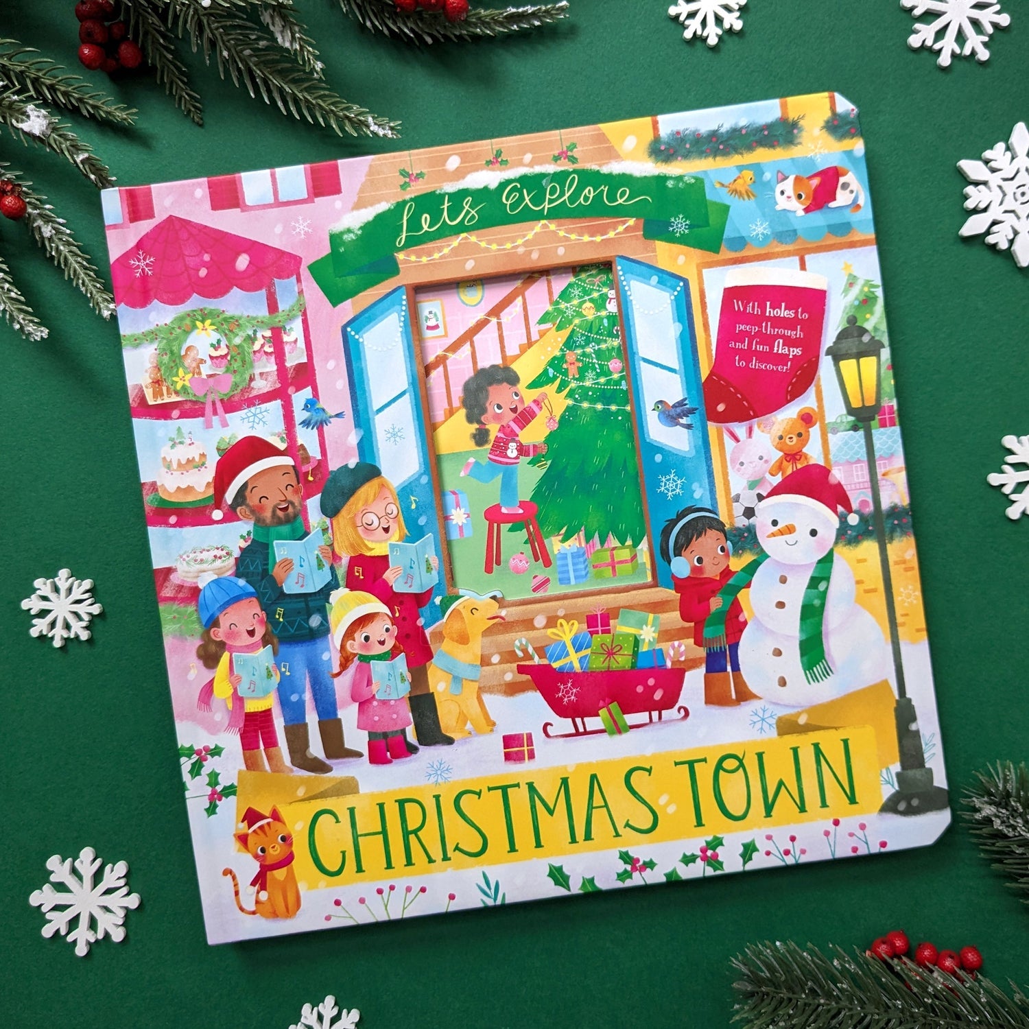 CHRISTMAS NATURE DIE-CUT BOOKS - CHRISTMAS VILLAGE