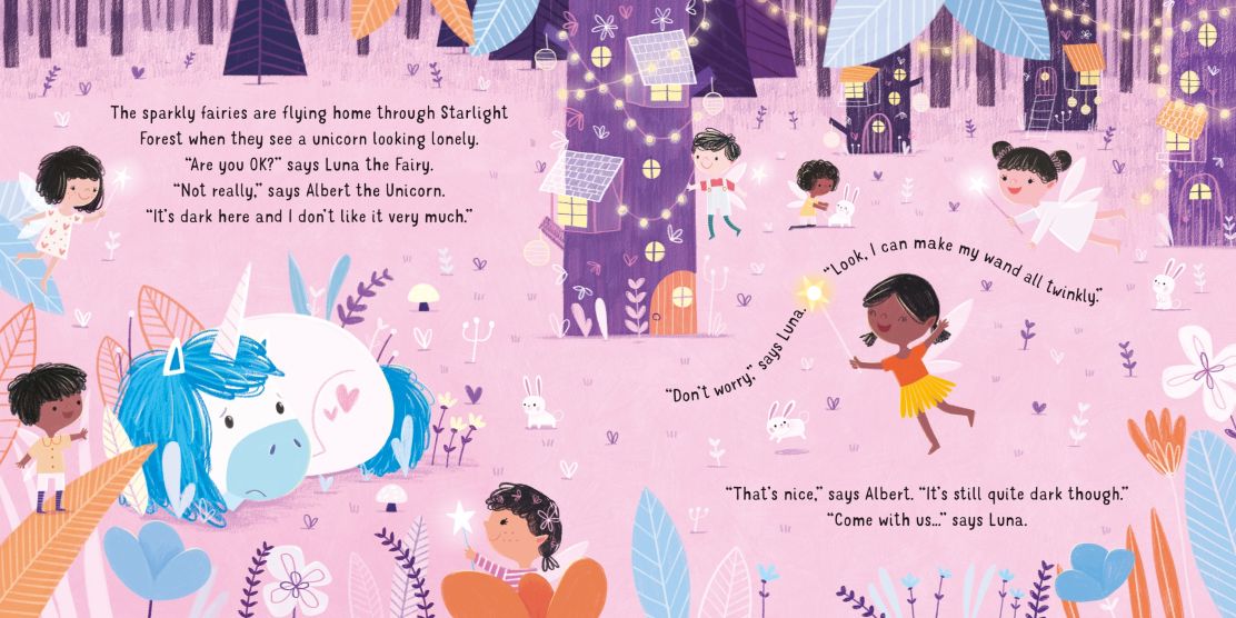 Carte pentru copii, Usborne, The Twinkly Twinkly Fairies, 6+ luni