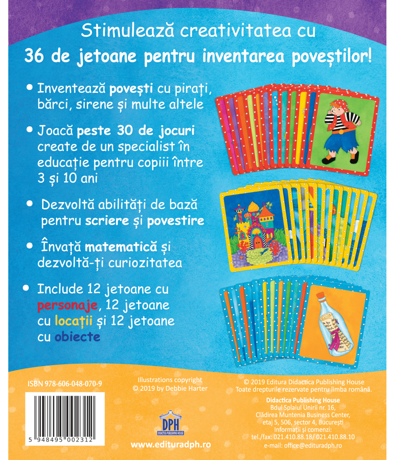 Jocuri creative copii: Inventeaza povesti: Aventuri in ocean