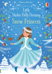 Carte pentru copii, Usborne, Little Sticker Dolly Dressing Snow Princess, 4+ ani