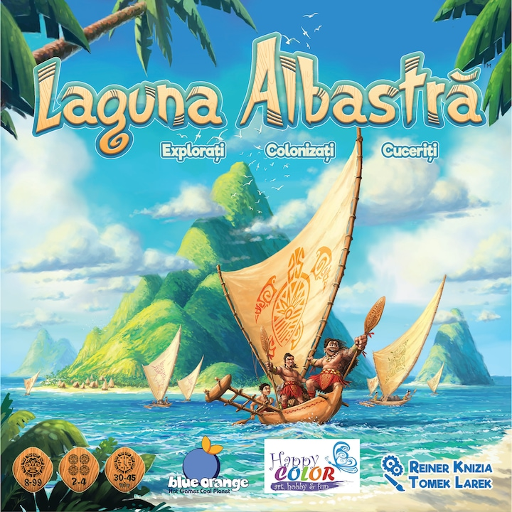Joc de Strategie, BLUE ORANGE-LAGUNA ALBASTRA, + 8 ani