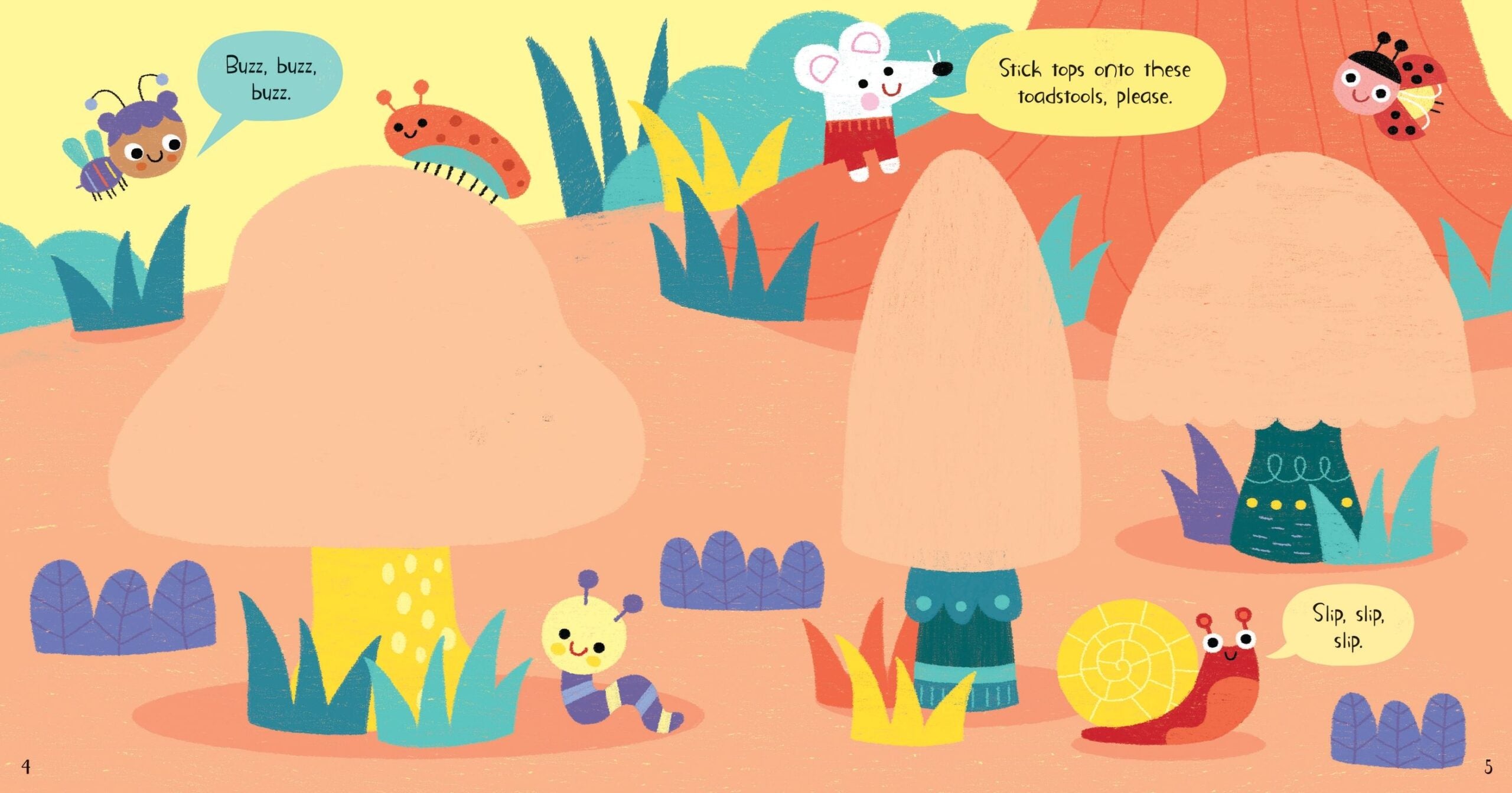 Carte pentru copii, Usborne, Little Children's Nature Sticker Book, 3+ ani
