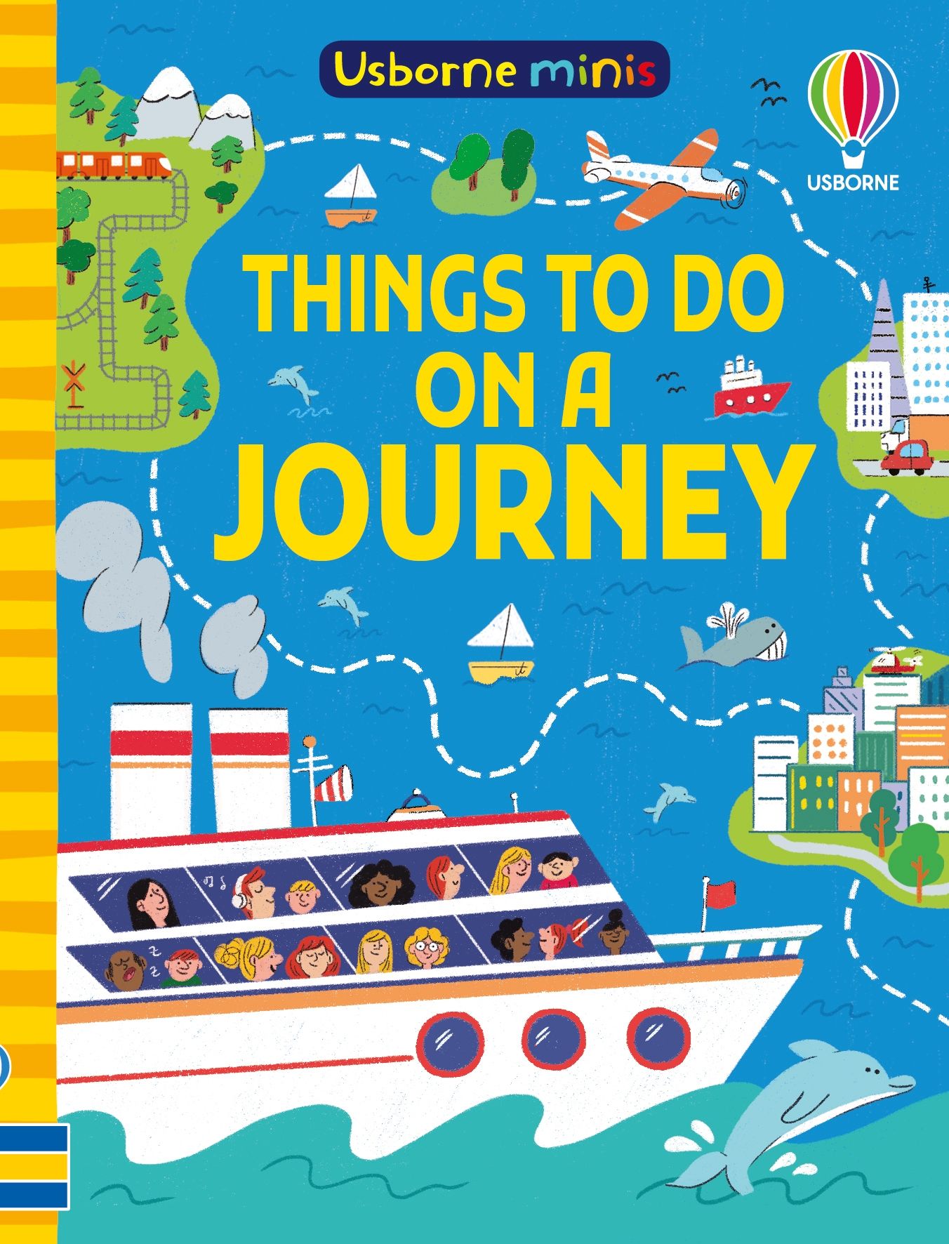 Carte pentru copii, Usborne, Things To Do on a Journey, 6+ ani