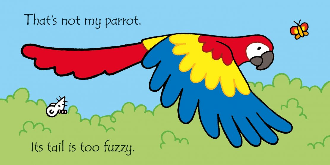 Carte pentru copii, Usborne, That's not my parrot..., 3+ luni