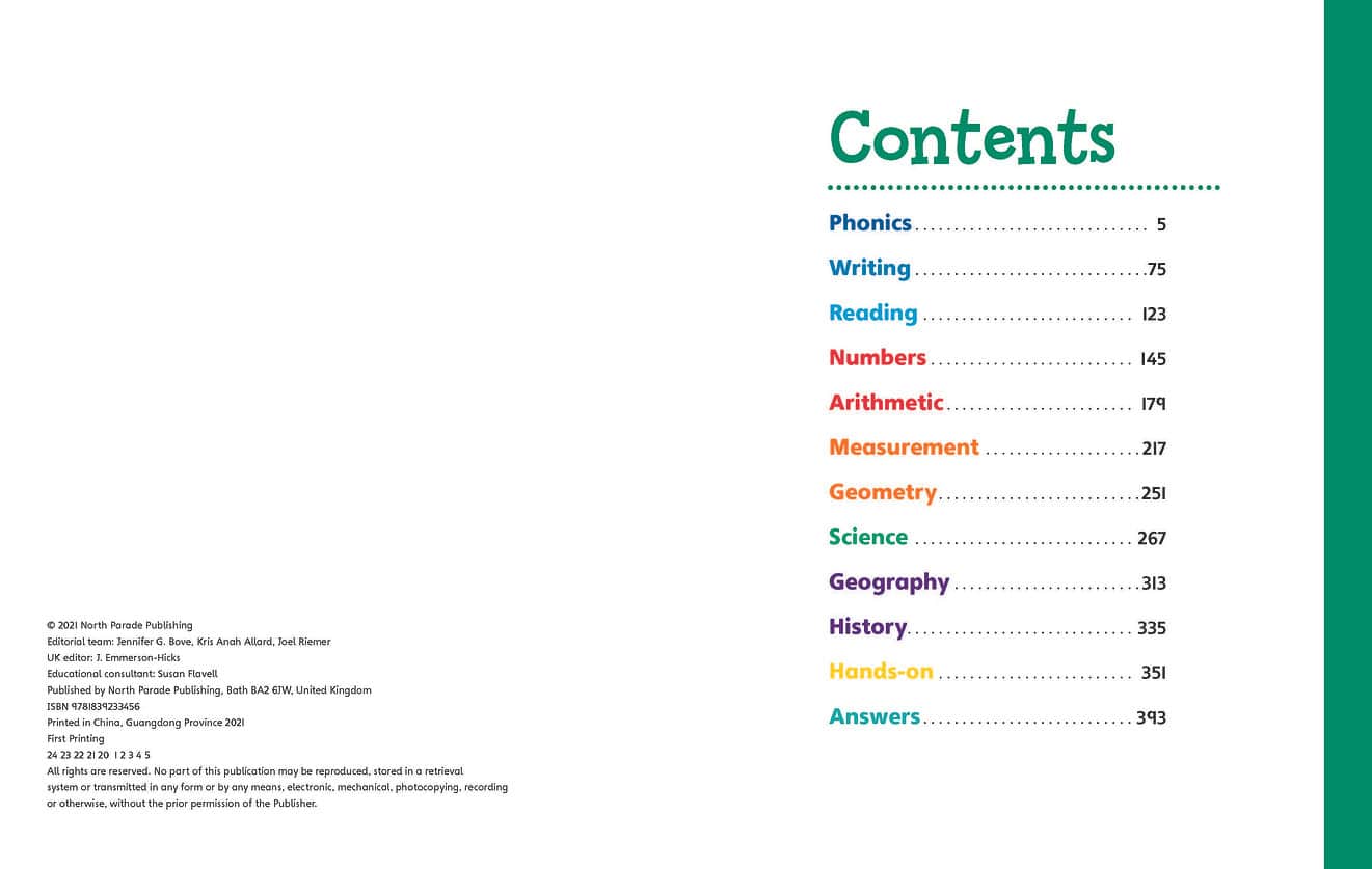 Wonders of Learning BIG Workbook - Year One