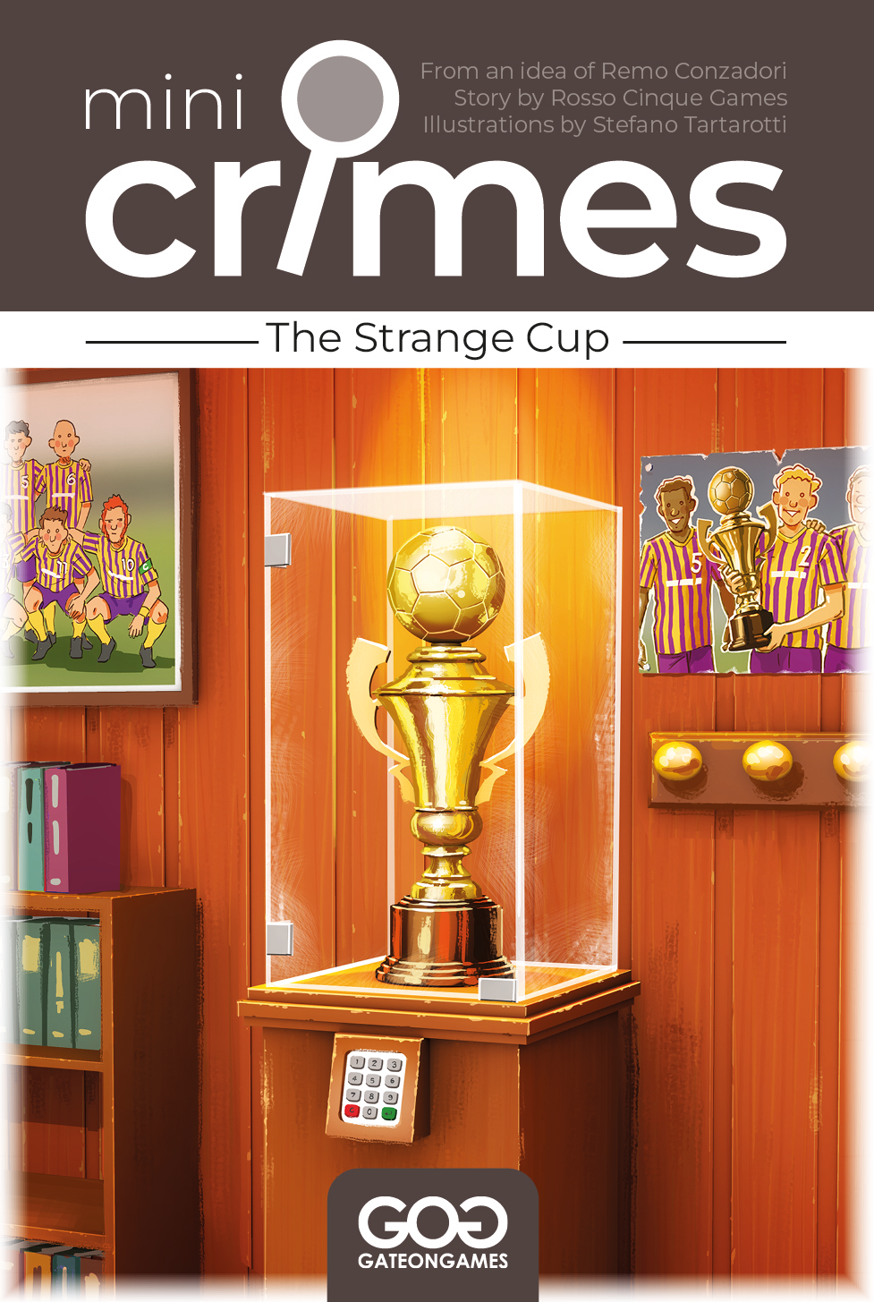 Joc de investigatii, GateOnGames, Mini Crimes S1, The Strange Cup Edition, 8+ ani