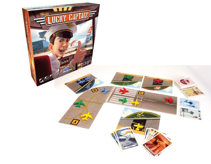 Lucky Captain - joc de strategie cu avioane - Blue Orange, + 7 ani