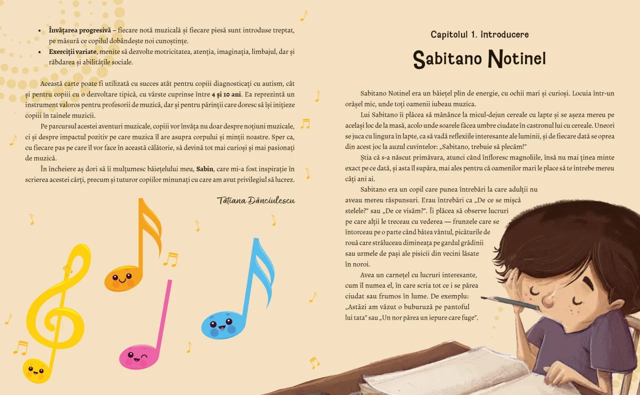 Aventurile muzicale ale lui Sabitano Notinel