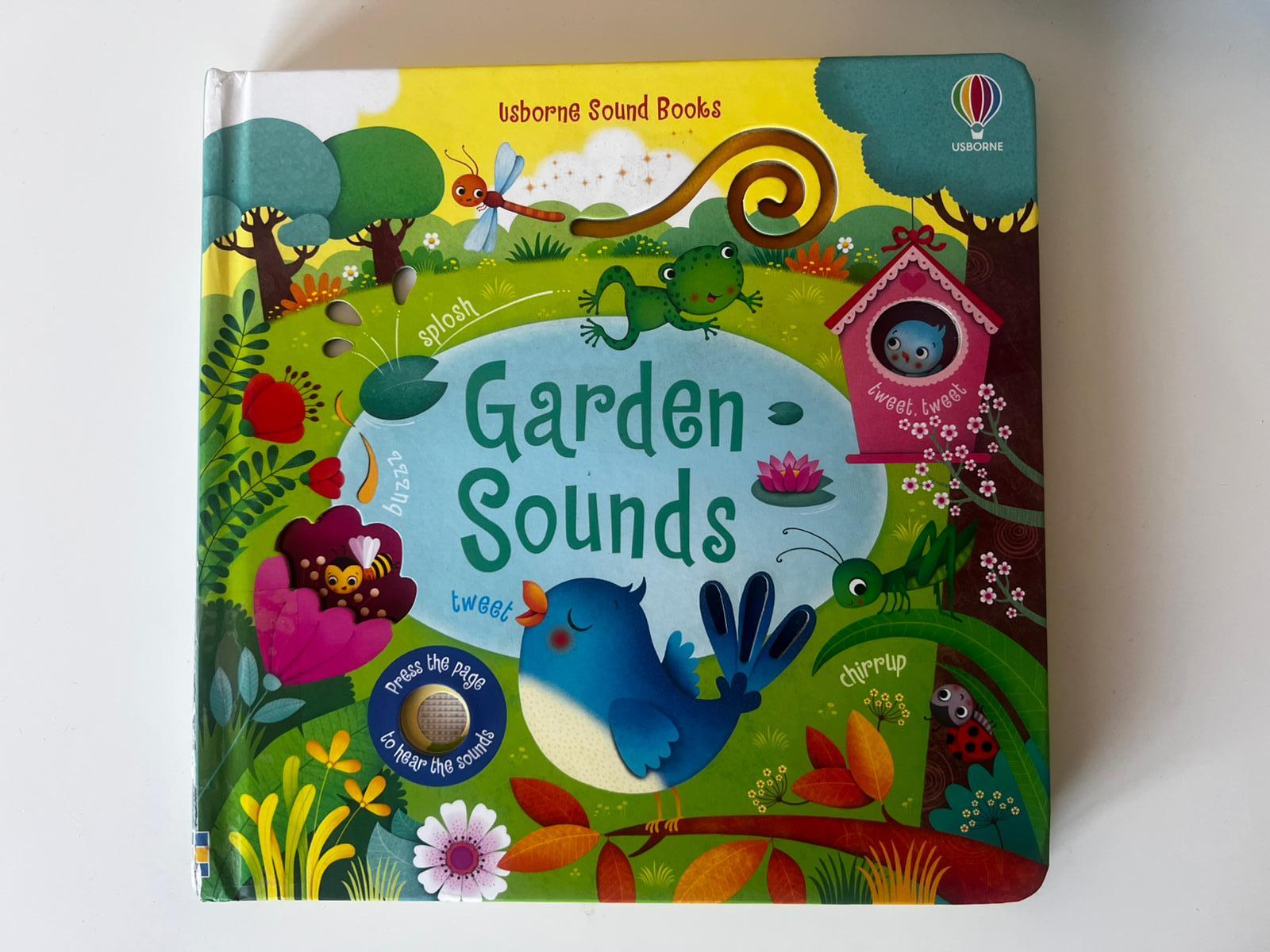 Resigilat - Carte pentru copii - Garden Sounds – Carte cu sunetele din gradina