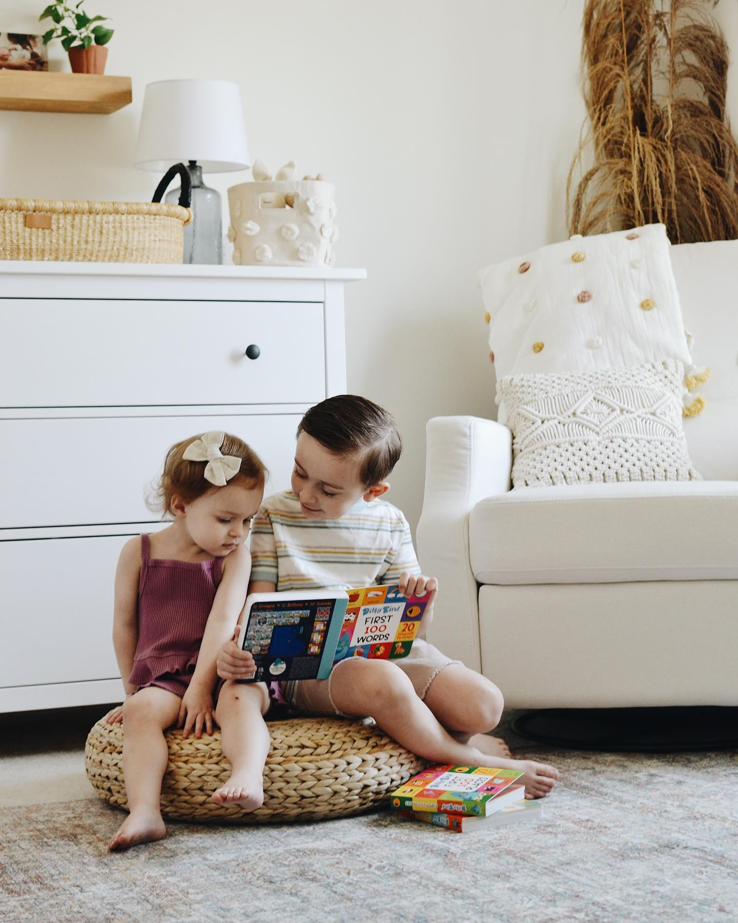 Carte pentru copii, Ditty Bird, First 100 Words , 6+ luni