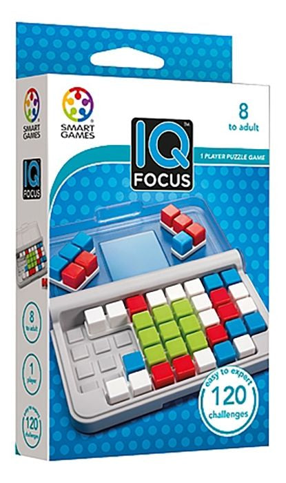 Joc de logica IQ FOCUS, Smart Games, 8-9 ani +