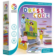 Smart Games - Dress Code, joc de logica cu 80 de provocari, 4+ ani