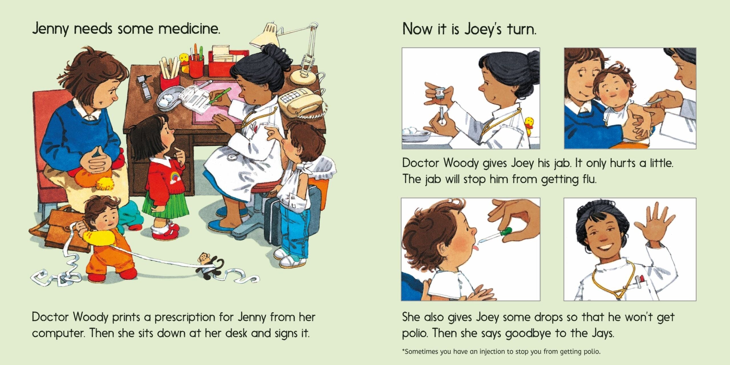 Carte pentru copii, Usborne, Going to the Doctor, 2+ ani