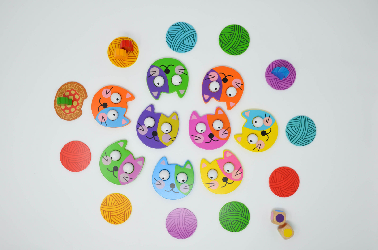 Joc de memorie KITTY BITTY - PISICUTELE JUCAUSE, Blue Orange, +4 ani