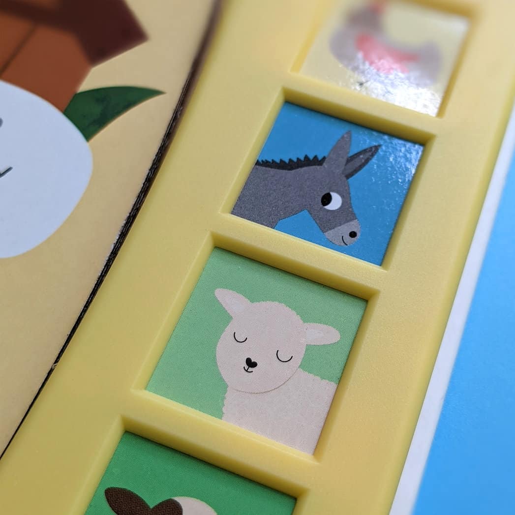 Carte pentru copii - Little Wonders Noisy Farm 6 Button Sound Book