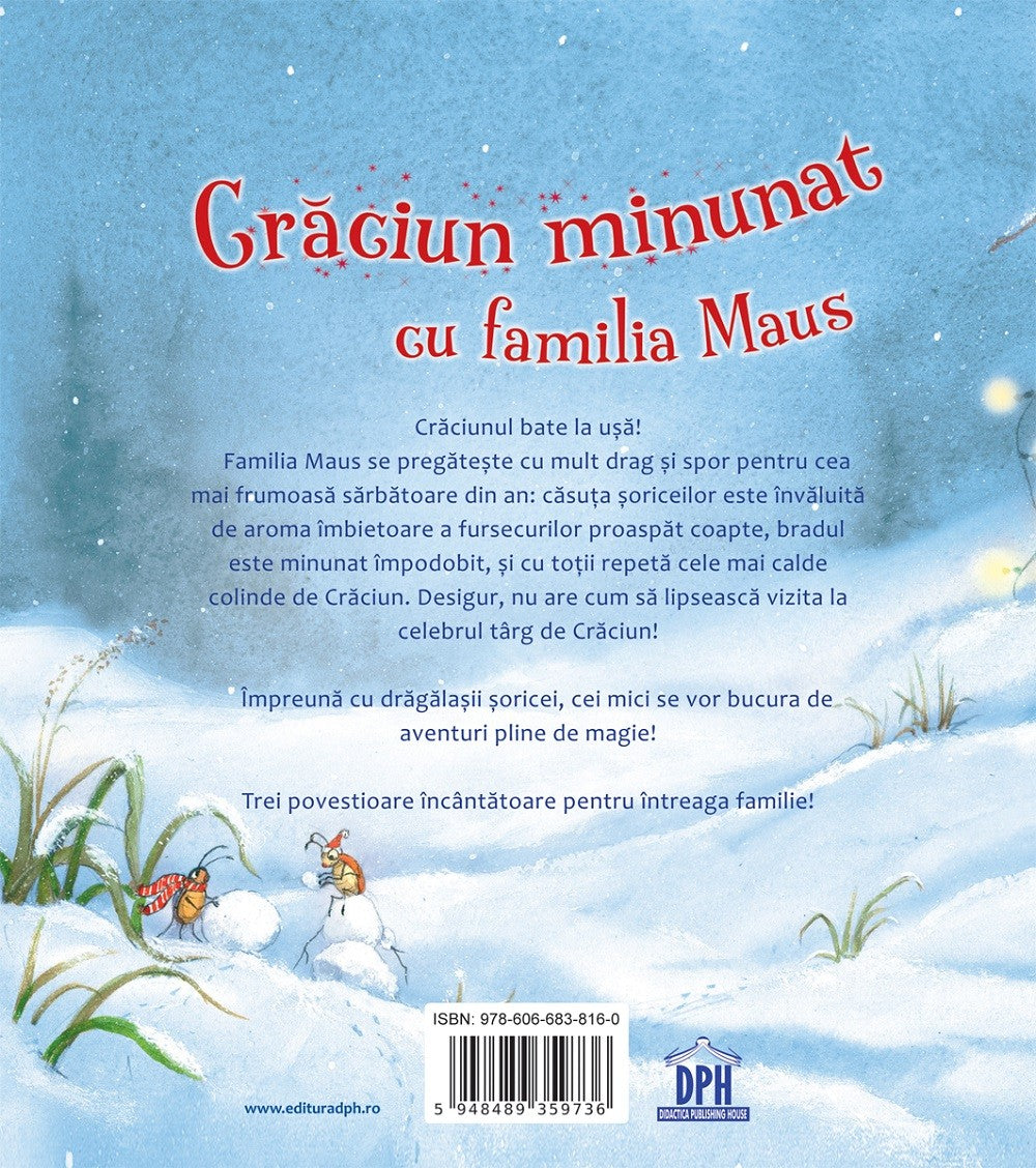 Carti de Craciun pentru copii - Craciun minunat cu familia Maus
