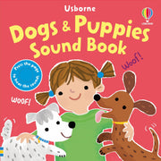 Carte pentru copii, Usborne, Dogs & Puppies Sound Book, 12+ luni