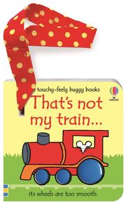 That's not my train... buggy book, Usborne, + 6 luni