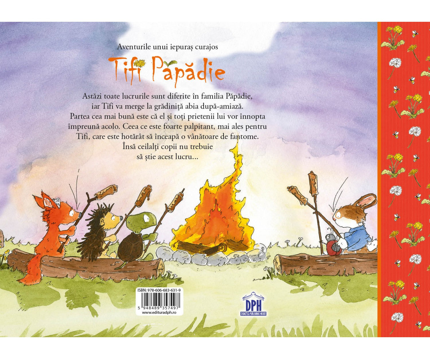 Carte pentru copii, Andreas H. Schmachtl, Tifi Papadie - O noapte fantomatica la gradinita, 3+ ani