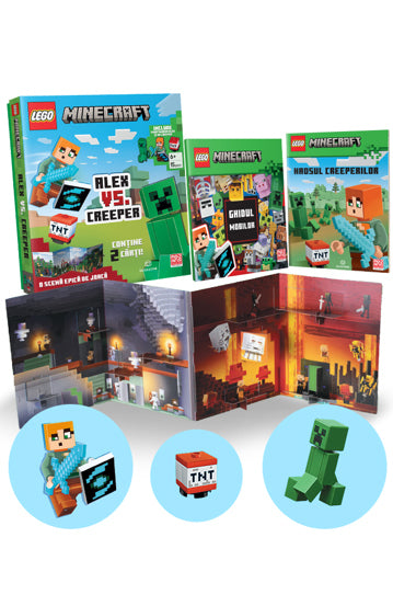 Cutia cu activitati MINECRAFT