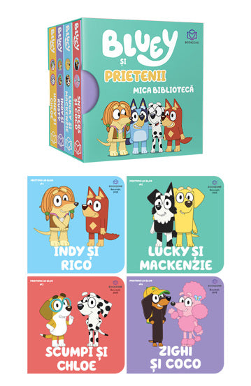 Bluey si prietenii - Mica biblioteca