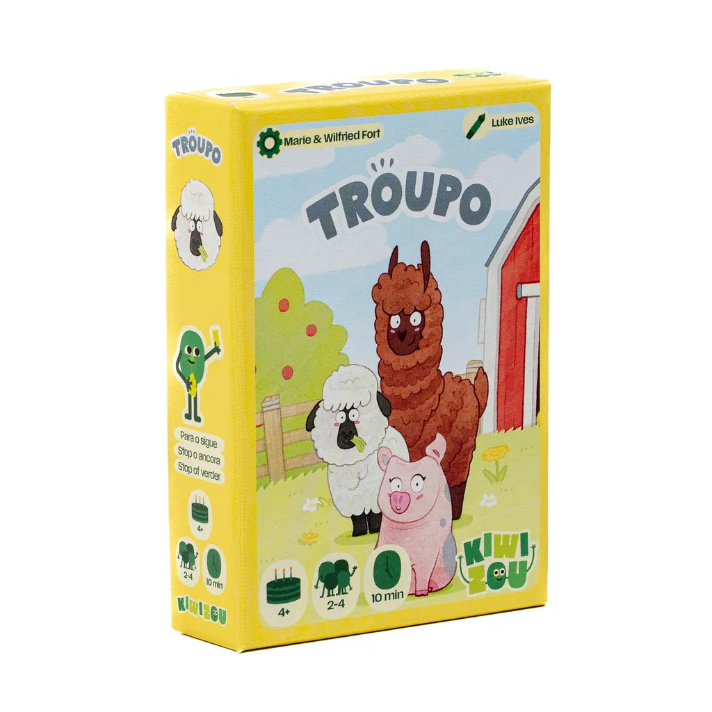 Joc de societate - TROUPO, Kiwizou, 4 + ani