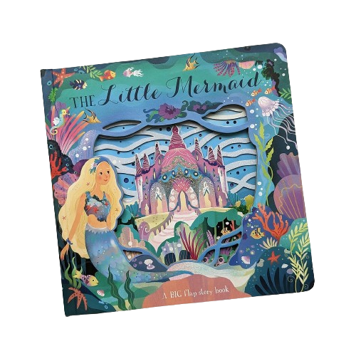 Carte cu clapete, NPP, The Little Mermaid, 1 an+