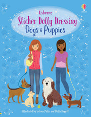 Sticker Dolly Dressing Dogs and Puppies, Usborne, + 5 ani