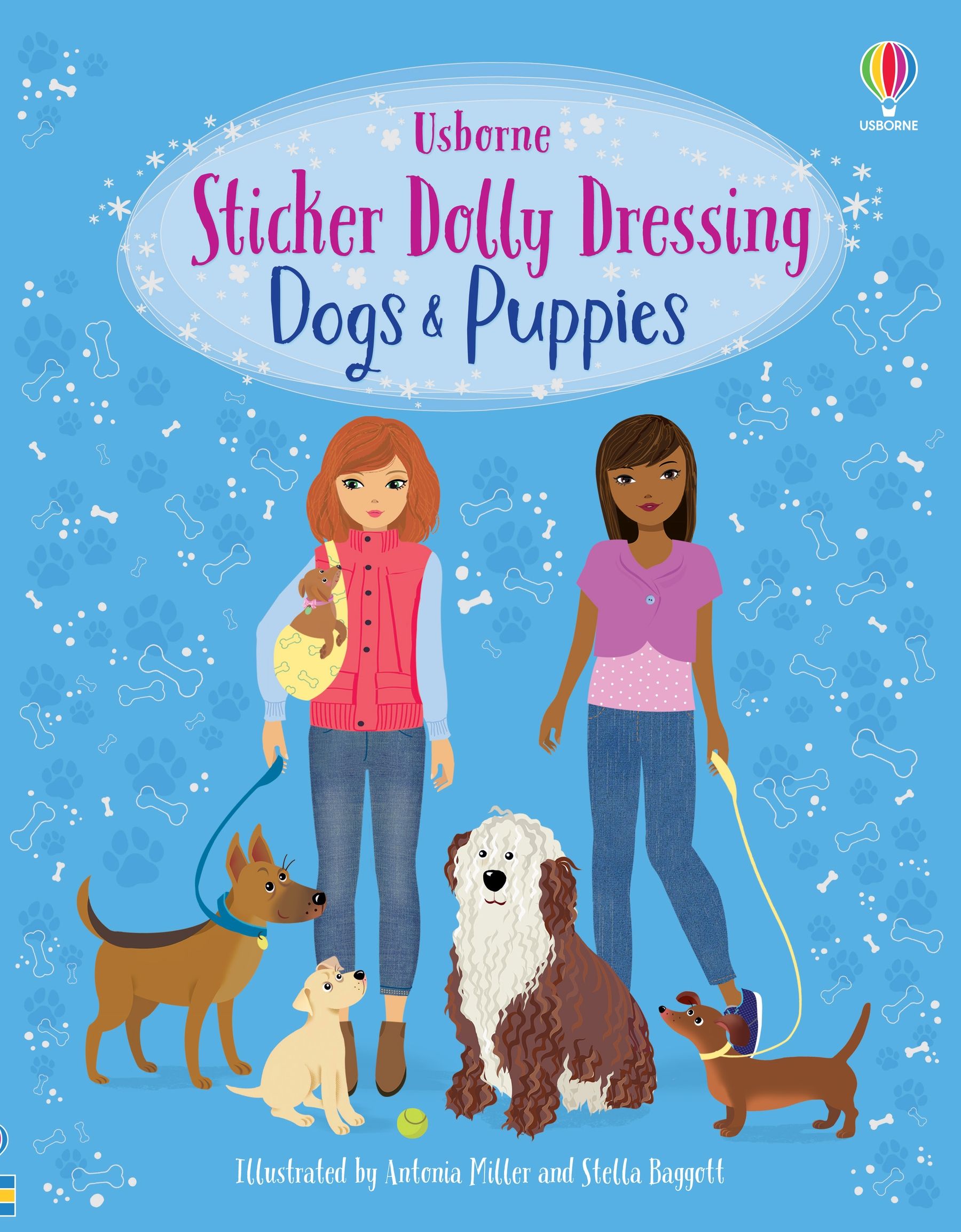 Sticker Dolly Dressing Dogs and Puppies, Usborne, + 5 ani