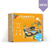 Set magnetic, Connetix 48 Piese Roads Creative Pack, 3+ ani