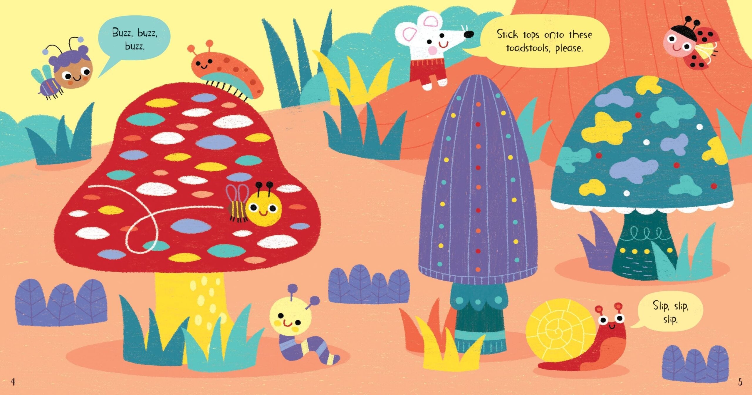Carte pentru copii, Usborne, Little Children's Nature Sticker Book, 3+ ani