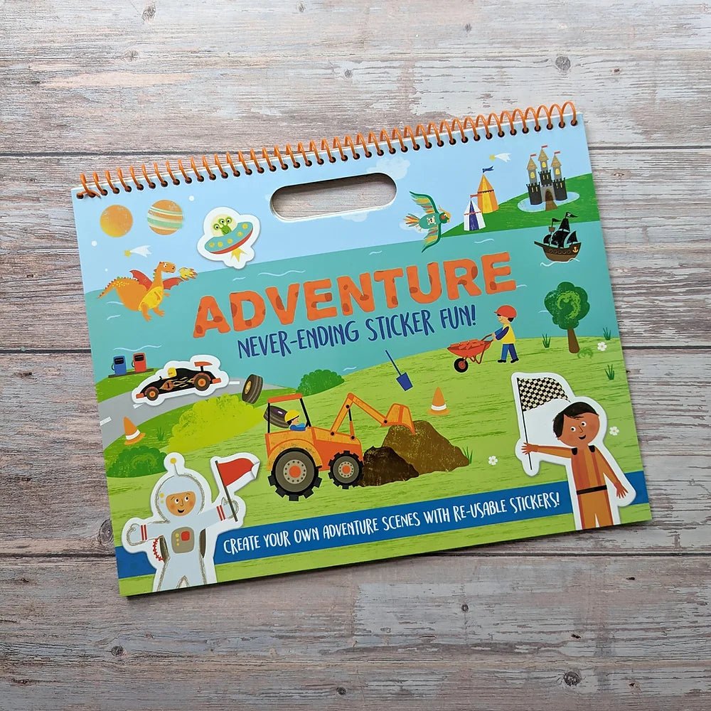 Carte pentru copii - never-ending sticker- Marvellous