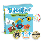 Carte pentru copii, Ditty Bird, Farm Animal, 6+ luni