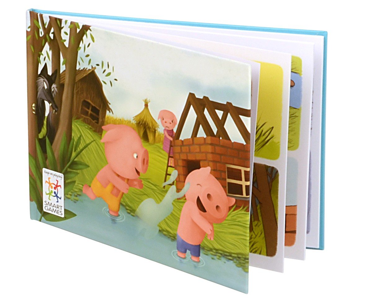 Joc de logica - Three Little Piggies - Deluxe, Smart Games