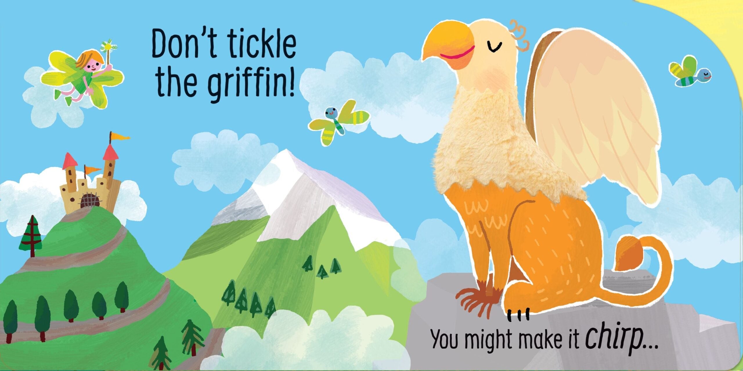 Carte pentru copii, Usborne, Don't Tickle the Dragon!, 6+ luni